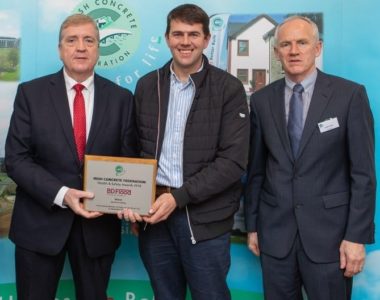 BD Flood Wins Award at Irish Concrete Federation Health & Safety Awards 2018